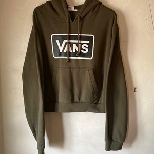 Vans crop hoodie